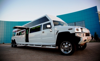 Лимузин Megga Hummer H2 на прокат - фото 1